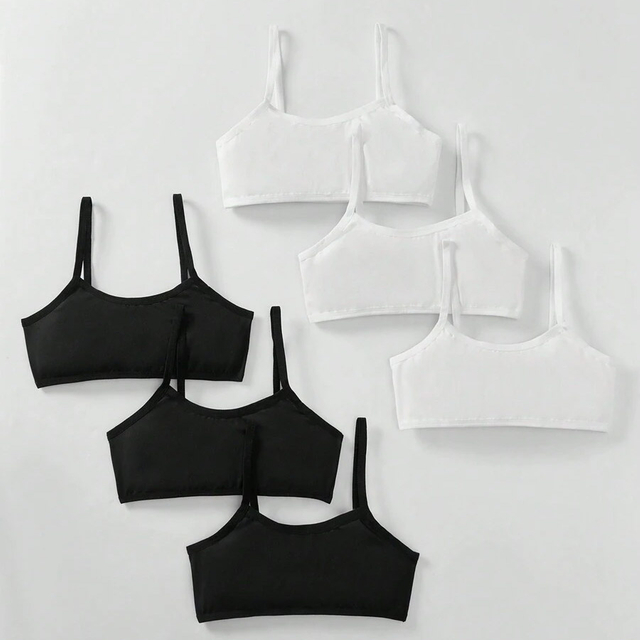Solid Color Camisole Bra