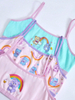 Bear Print Cute Underwear Set