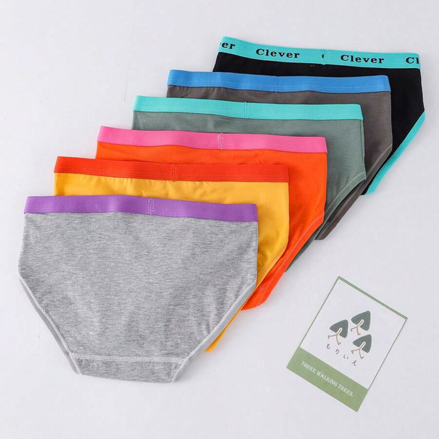 Girls Cotton Bikini Briefs