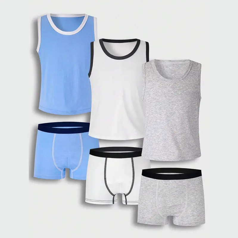 ​Top 5 Features To Look for in Boys Sleeveless Vest Underwear Sets