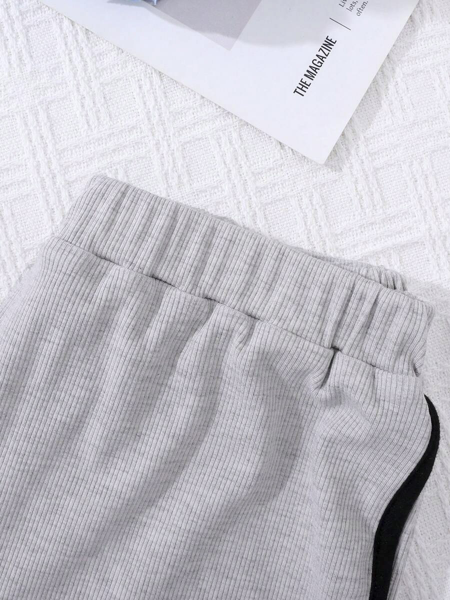Teen Girl Grey Underwear Set