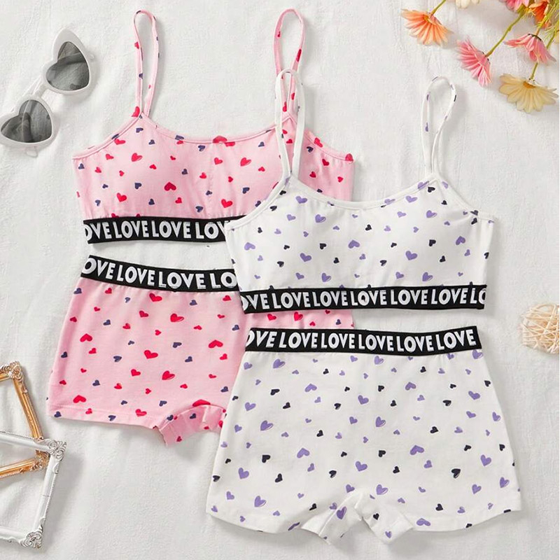 Teen Girl Antibacterial Underwear Set