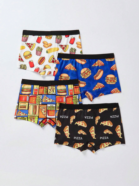 Breathable Elastic Boxer Briefs