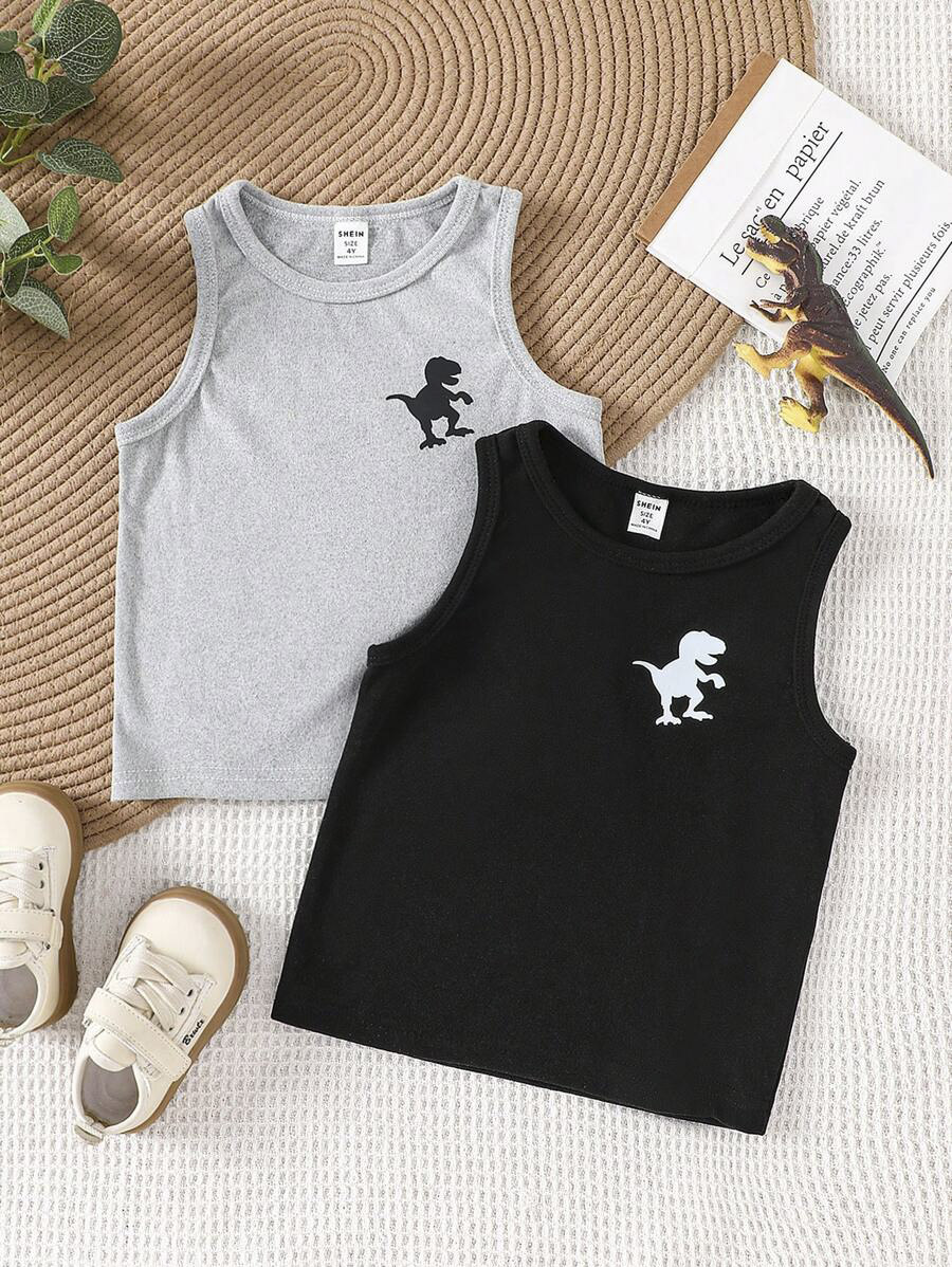 Boys Sleeveless Vest Underwear Set