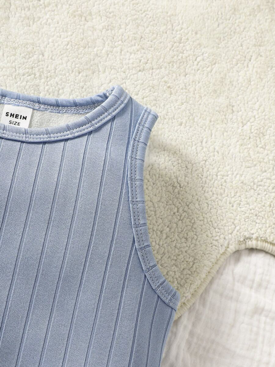 Boys Thermal Undershirt Vest Set