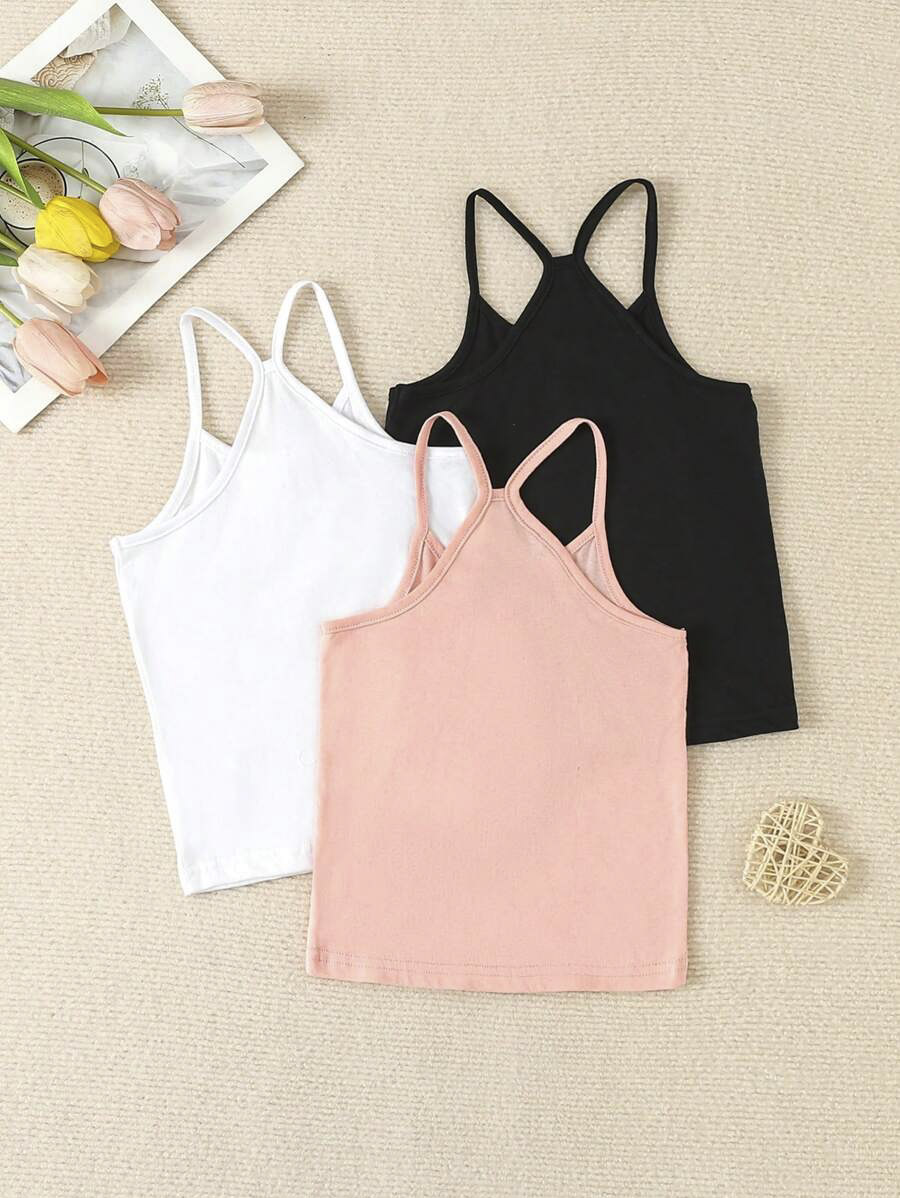 Young Girl Strap Camisole Vest