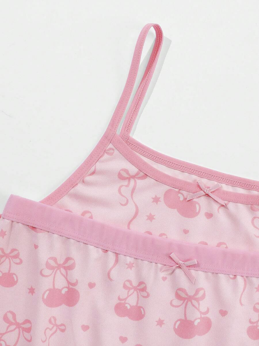 Girls Vest And Briefs Set