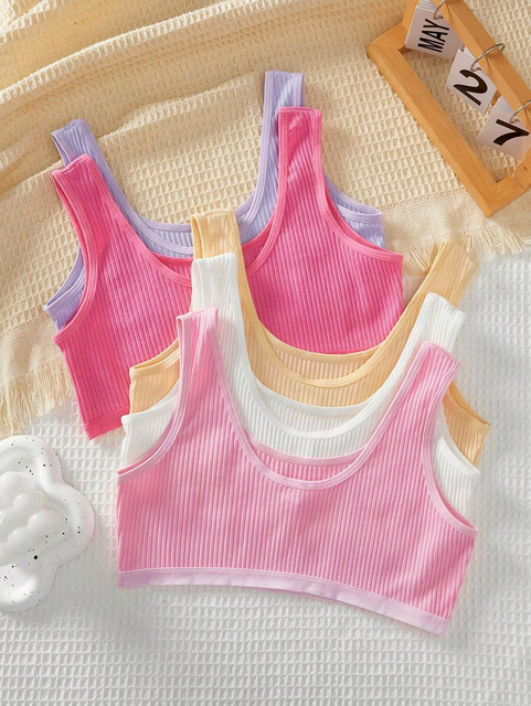 Girls Comfortable Wireless Sports Bra
