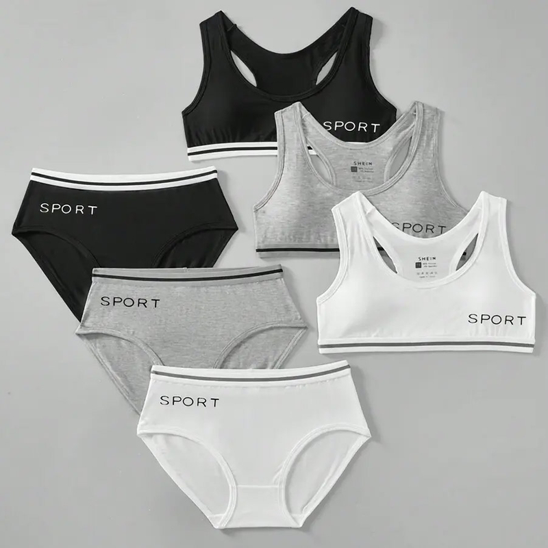Girl Comfortable Cotton Bralette