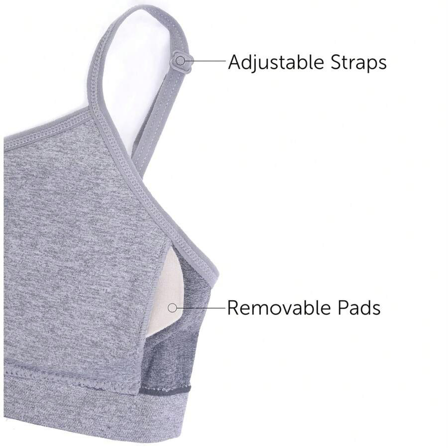 Removable Pad Cami Training Bras