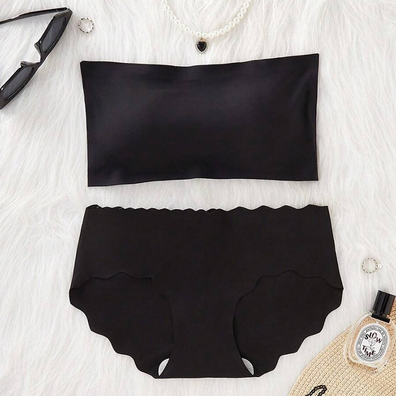 Girls Ice Silk Underwear Set