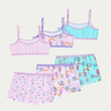 Bear Print Cute Underwear Set