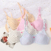 Heart Pattern Underwear Bra