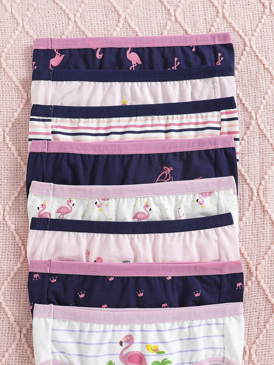 Color Block Underwear For Girls