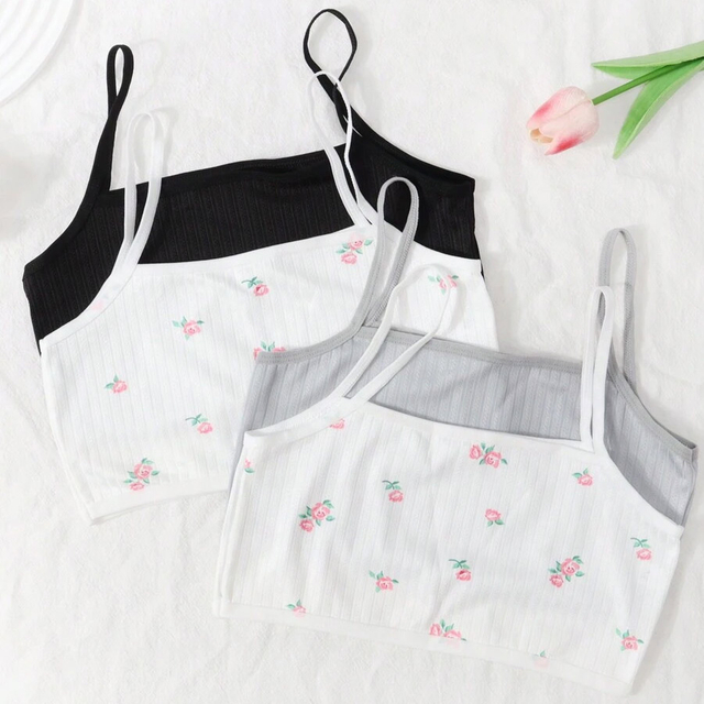 Girls Floral Print Top
