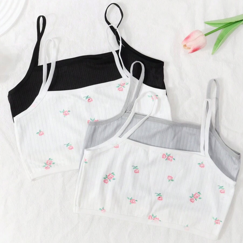 Girls Floral Print Top
