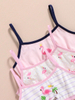 Girls Flamingo Printed Bra