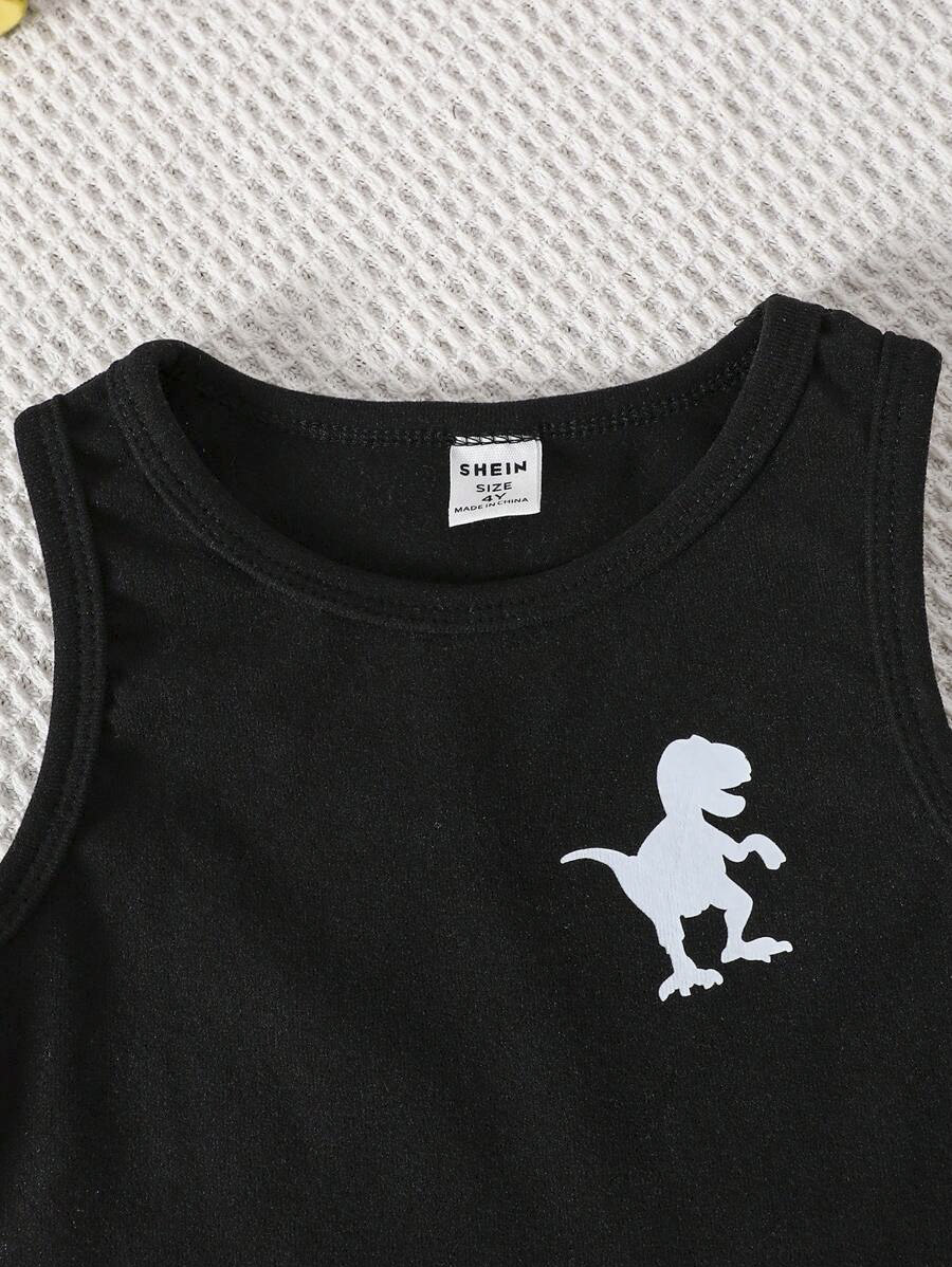Boys Sleeveless Vest Underwear Set