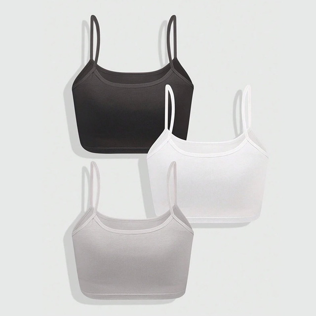 Girls Basic Camisole Bra