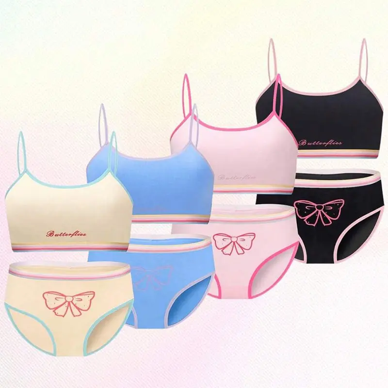 ​Best Girls Ice Silk Underwear Sets for Sensitive Skin