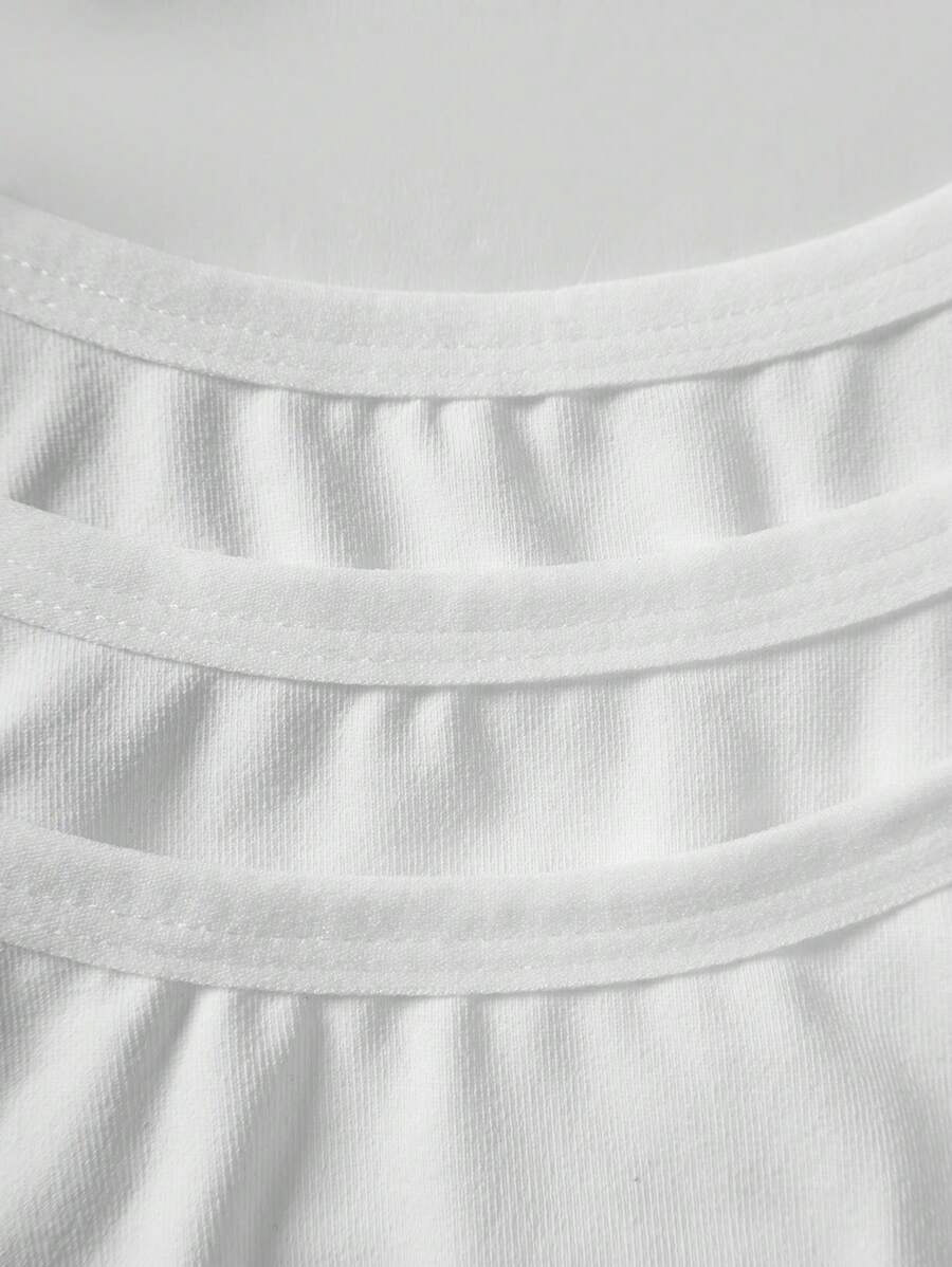 Solid Color Camisole Bra