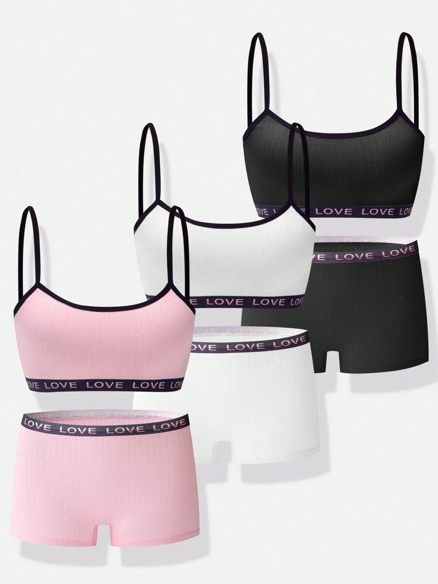 Girls Color Comfortable Underwear Set