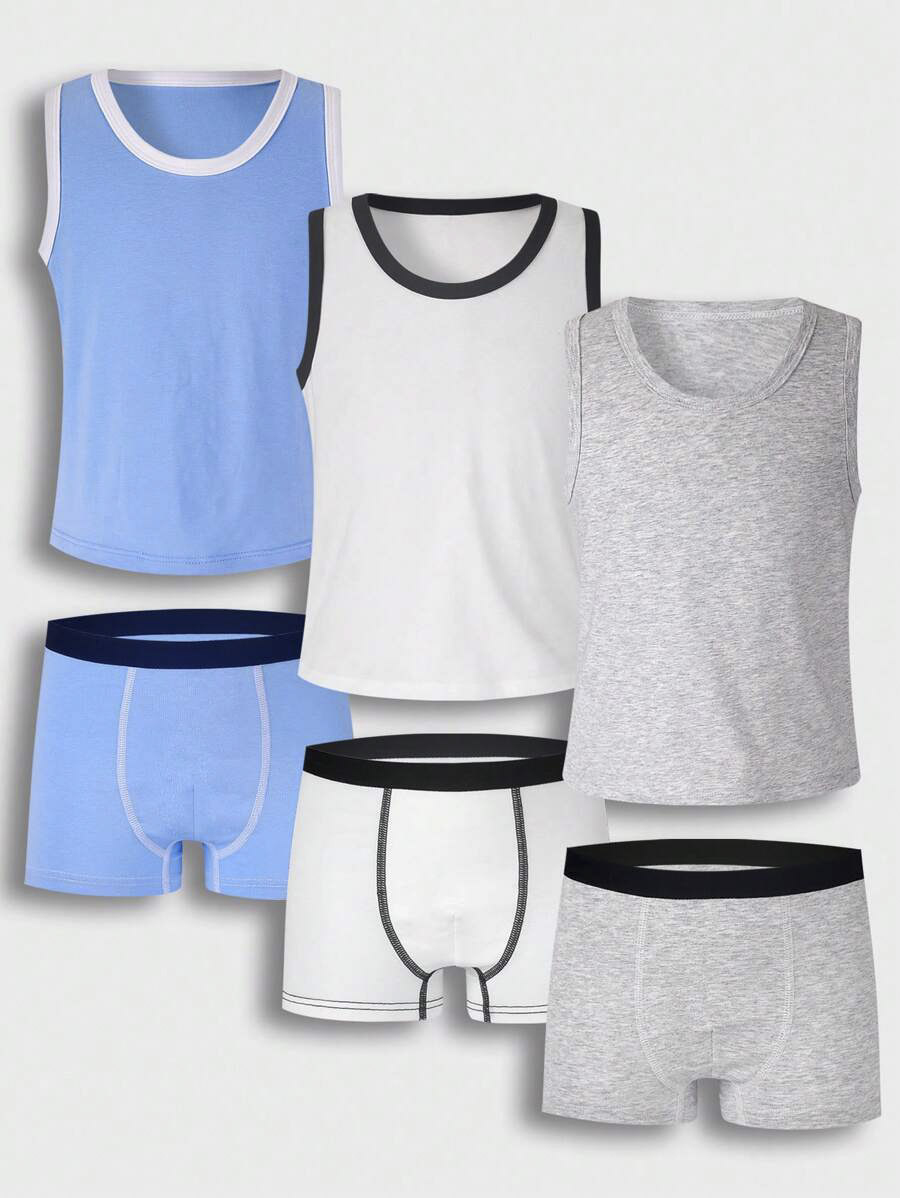 Vest And Briefs For Boys