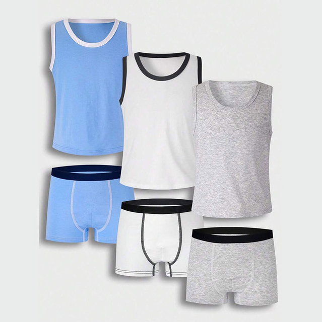 Vest And Briefs For Boys