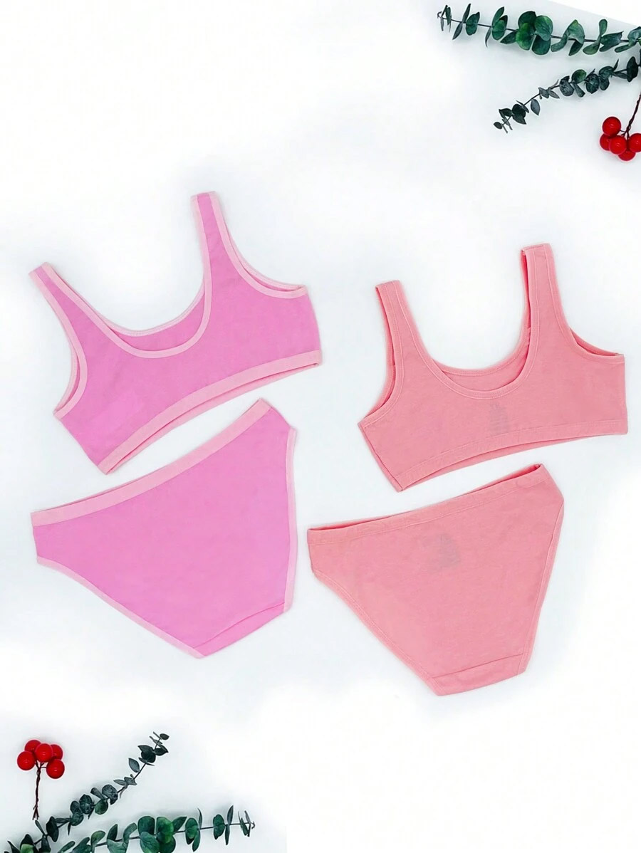 Girls Wireless Underwear Set