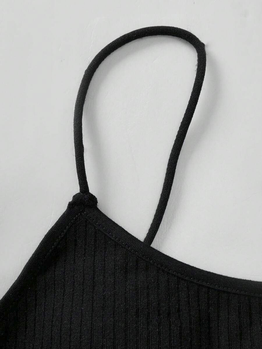 Girls Knitted Ribbed Bralette