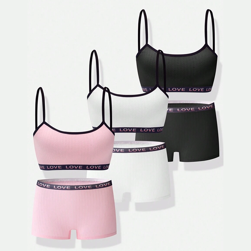 Girls Color Comfortable Underwear Set