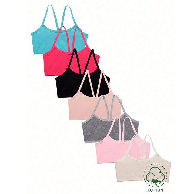 Solid Color Underwear For Girls
