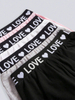 Girls Heart Print Elastic Bra