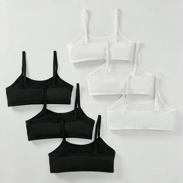 Solid Color Camisole Bra