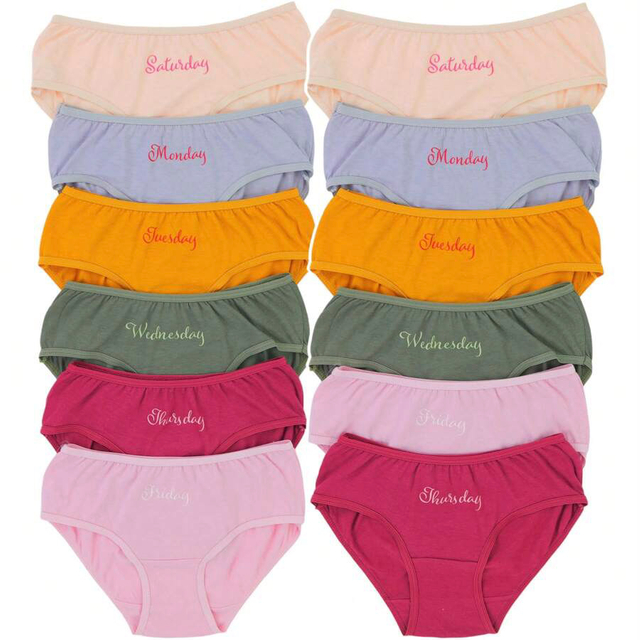 Cotton Bikini Briefs For Tweens