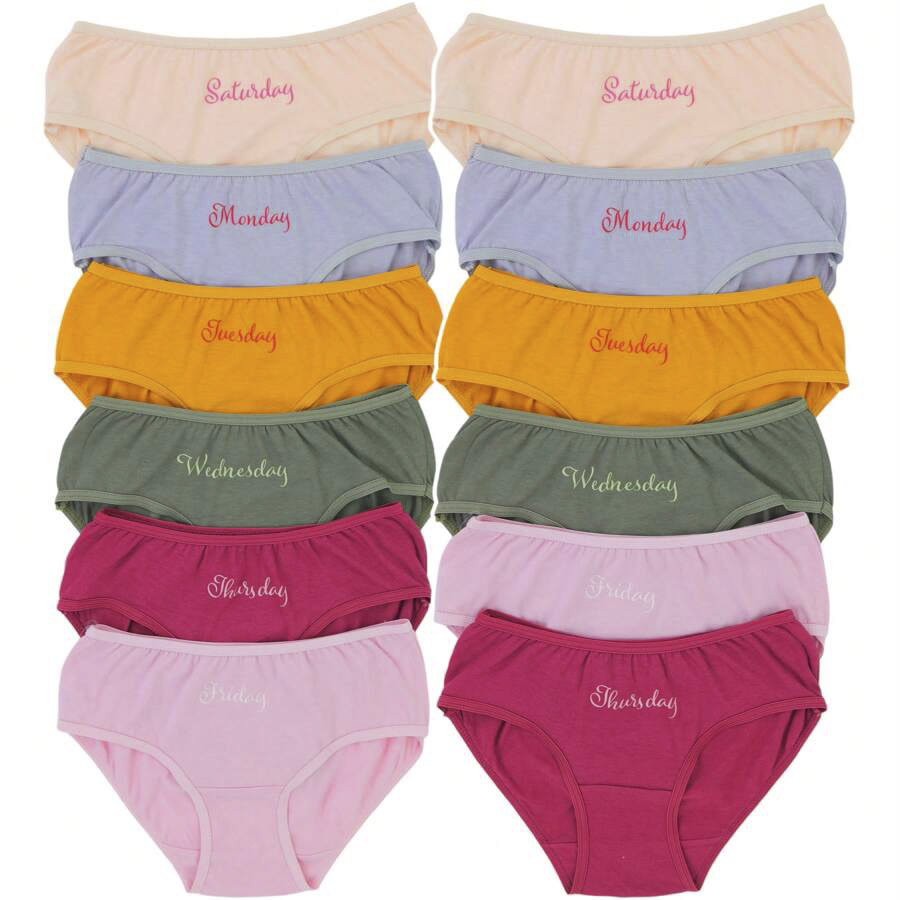 Cotton Bikini Briefs For Tweens