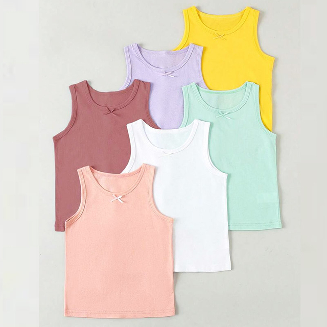 Girl Sleeveless Vest Underwear
