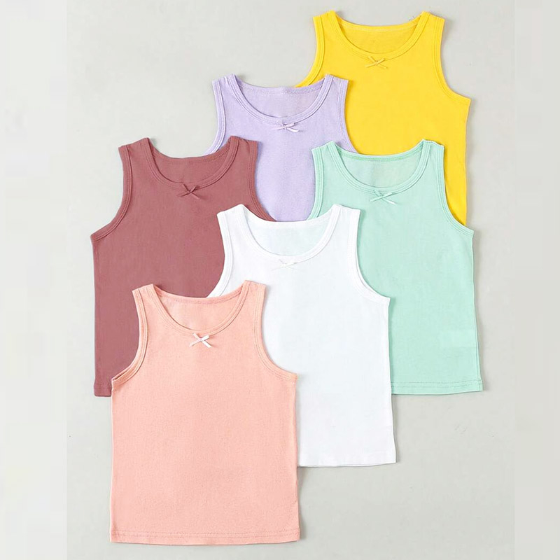 Girl Sleeveless Vest Underwear