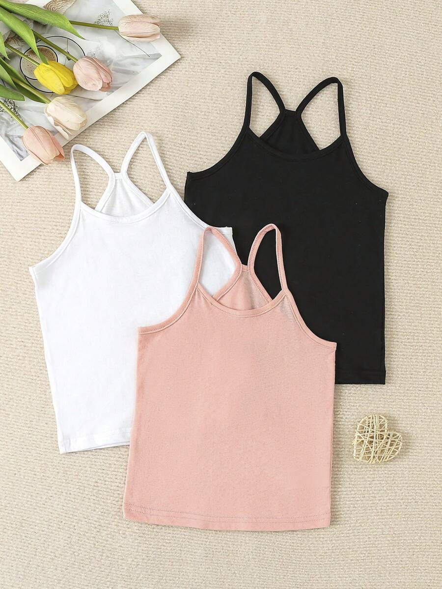 Young Girl Strap Camisole Vest
